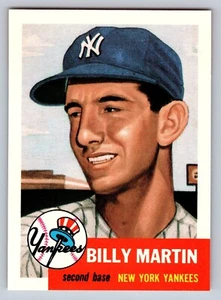 1991 Topps Archives Ultimate 1953 #86 Billy Martin - New York Yankees - Picture 1 of 2