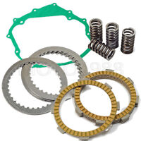 Clutch Friction Plates & Cover Gasket Kit for Honda Recon 250 TRX250TM 2x4 02-20 