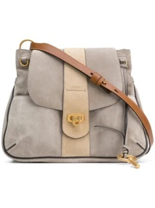 Beautiful Chloe “Lexa” Saddle , Shoulder Hobo Duel Handles Bag RRP $2500 - Picture 1 of 24
