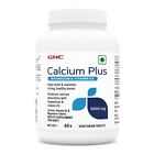 GNC Calcium Plus 1000mg with Magnesium & Vitamin D3 Strong Bones 60 Tablets