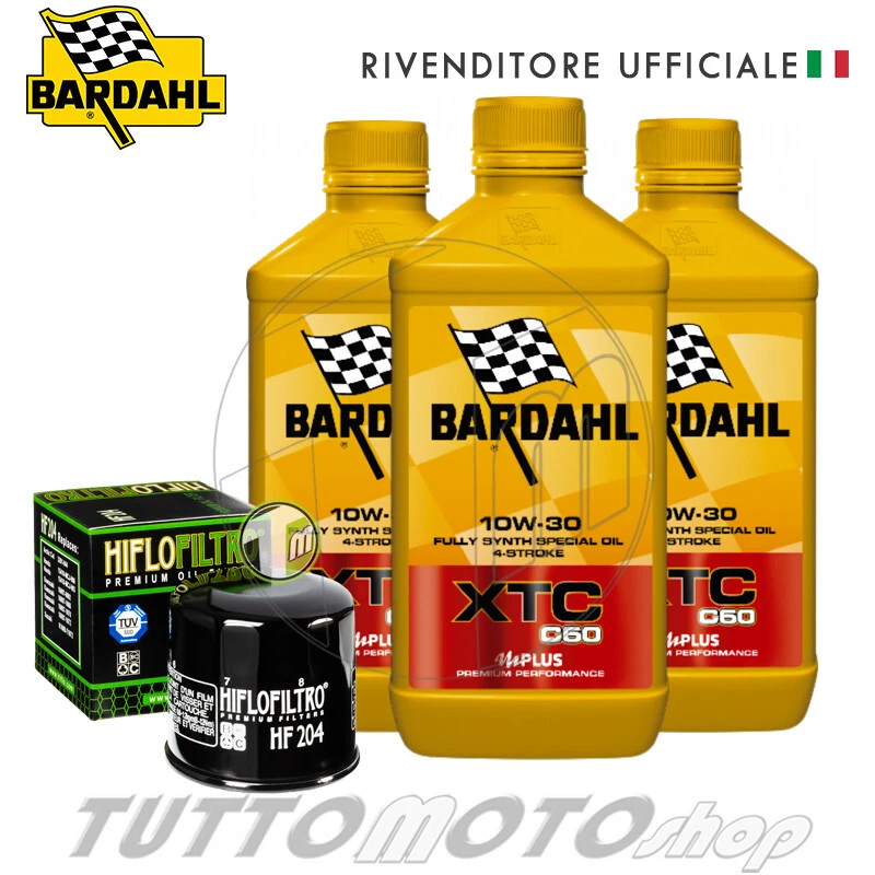 BARDAHL - HIFLO Tagliando HONDA CB 500 F-X 2013-2023 / Kit Olio Bardahl XTC 10W30 + Filtro