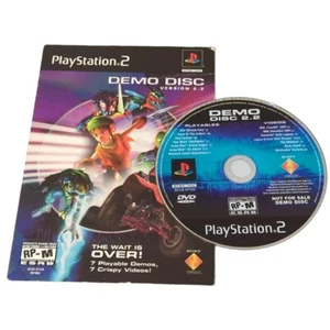 PlayStation 2 PS2 Demo Disc Version 2.2 Zone Enders Stars Wars Army Men - Picture 1 of 6