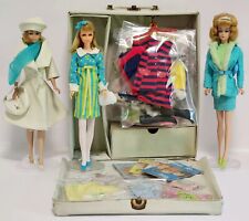 Vtg Barbie LOT American Girl Francie Fashion Queen w/Case Clothes & Accessories