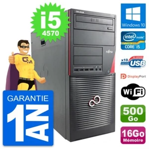 PC tour Fujitsu Celsius W530 Core i5-4570 RAM 16Go Scheibe 500Go Windows 10 Wifi - Bild 1 von 7