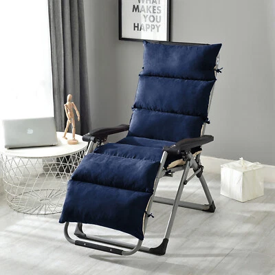 Cojín reclinable de gamuza para sillón con funda extraíble chaise plegable Foto 1 de 4