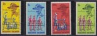 F-EX52283 MALDIVES IS 1968 MNH BOYS SCOUT LORD BADEM POWELL OVERPRINT.