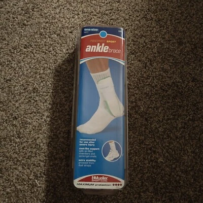 Tornozelo esportivo Mueller Aircast para pé esquerdo - Tamanho único serve para a maioria nova na caixa - Imagem 1 de 2
