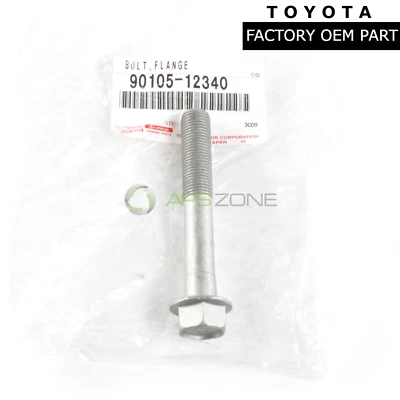 GENUINO TOYOTA 4RUNNER FJ CRUISER LEXUS GX460 GX470 PERNO DE BRIDA FABRICANTE DE EQUIPOS ORIGINALES 90105-12340 Foto 1 de 4