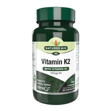 Natures Aid Vitamin K2 (100ug) MenaQ7