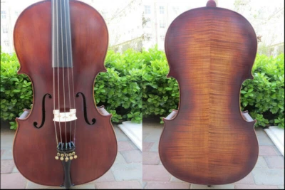 SONG Brand maestro 5strings European tone cello 1/2,flamed maple back #14527  - image 1 of 4