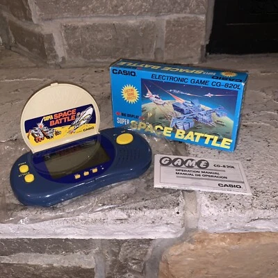 Новый в коробке Casio супер пространства битвы CG-820L Японии портативный видео игры LCD часы - Изображение 1 из 4