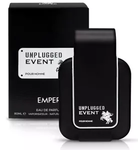 EMPER UNPLUGGED EVENT POUR HOMME EAU DE PARFUM FOR MEN 100% AUTHENTIC - 80 ML - Picture 1 of 3