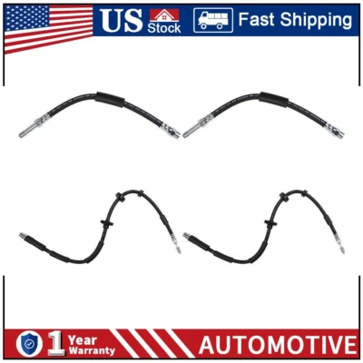 Se adapta a BMW 528i 2011-2016 4 X línea de freno freno delantero trasero manguera hidráulica PA Foto 1 de 4