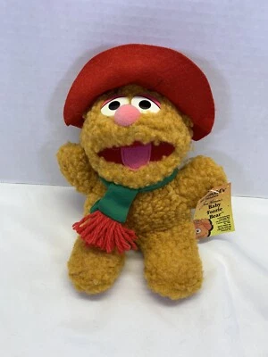 1988, Jim Henson, Muppet Babies, Baby Fozzie Bear, 8", Plush with McDonald's Tag - Image 1 of 4