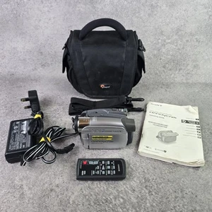 Sony DCR-HC24E Night shot Ghost Hunting Camera Handycam Tested Bundle - Picture 1 of 17