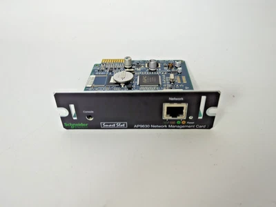 AP  SCHNEIDER SMART SLOT AP9630 NETWORK MANAGEMENT CARD - Image 1 of 4