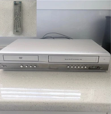 LG V271 DVD VCR VHS Reproductor Combo Grabadora 6 Cabezales Hi-Fi con Control Remoto - Probado Foto 1 de 4