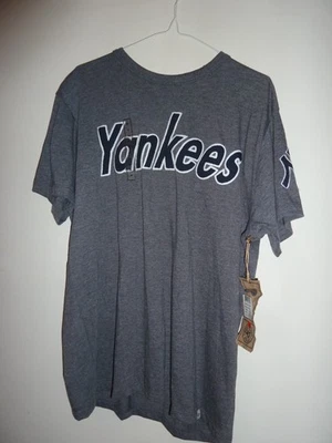 NY Yankees 47 Brand  Gray T Shirt Size M Raised Letter Applique - Image 1 of 4