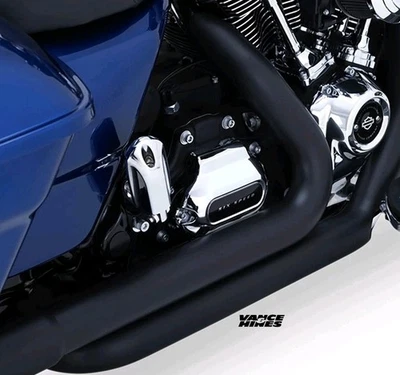 VANCE & HINES 47651 Doble Cabezal Negro Cómoda Doble M8 Touring 1802-0381 Foto 1 de 4