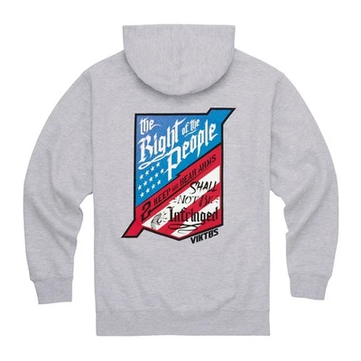 VIKTOS Men's Lightweight Fleece Chassis 2A Athletic Heather Hoodie - All Sizes