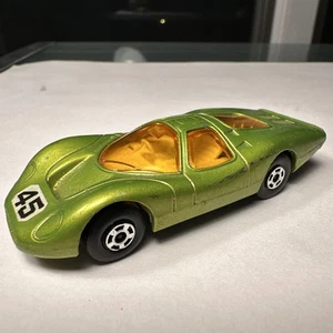 Matchbox Superfast Model No. 45 Ford Group 6 1969 lime green Orange Windows Used - Picture 1 of 7