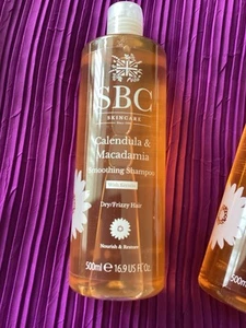 SBC Calendula & Macadamia Smoothing Shampoo 500 ml RRP £24 - Picture 1 of 2