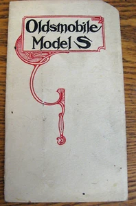 1906 Oldsmobile Motor Car Orphan Brochure, Model S Palace Touring, 16 pp Detroit - Picture 1 of 7