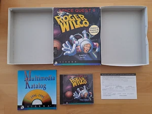 PC Spiel CD Space Quest 6 Roger Wilco in the Spinal Frontier BIG BOX gut - Bild 1 von 9