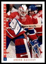 1993-94 Score Andre Racicot #437