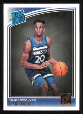 2018-19 Donruss #194 Josh Okogie RR RC - Image 1 of 2