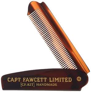 Foldable Beard Comb for Men - Grooming & Wellness, Durable Body Care Accessory - Picture 1 of 6