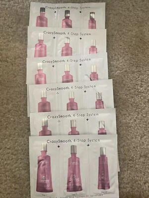 5 COLORPROOF CRAZY SMOOTH ANTI FRIZZ SHAMPOO Conditioner , And Leave In Samples - Image 1 of 2