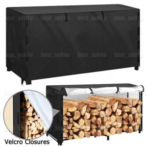 Outdoors Firewood Storage Log Racks Cover Waterproof PVC Cover Fit 8FT Wood Rack - Picture 1 of 16