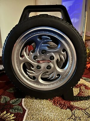 Hot Wheels 30 Car Storage Case With Vintage & TH Hot Wheels 1:64 - Image 1 of 4