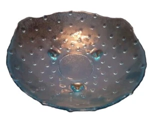 Tazón azul baratija/plato de frutas/tazón de joyería. Usado en excelente estado - Imagen 1 de 4