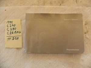 1995 Mercedes Benz C220 C280 C36AMG Operator's Owner's Owners Manual - Picture 1 of 11