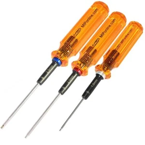 Hex Driver Wrench Set, Gen 2, Metric (3), 1.5mm, 2.0mm, 2.5mm - Picture 1 of 9