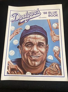 1988 Los Angeles Dodgers Baseball Blue Book by Tot Holmes  - Picture 1 of 5