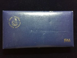 South Africa 1966 Proof Set 7 Piece Silver-Clad Set Suid Afrika - Picture 1 of 4