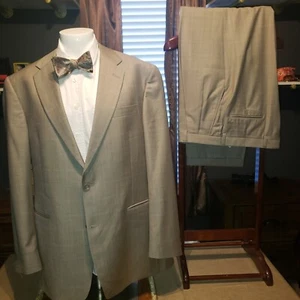 hart schaffner marx gold trumpeter suit - Picture 1 of 23