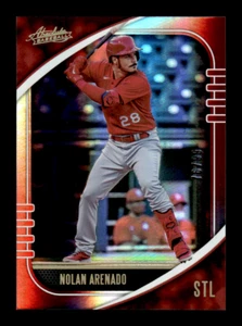 2021 Panini Absolute Baseball Nolan Arenado #63 Spectrum Red /99 Cardinals - Picture 1 of 2