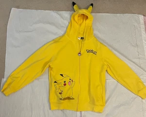 Boys' Pokemon Pikachu Hoodie Jacket Size: XL: 18-20 [Pre-owned] - Picture 1 of 7