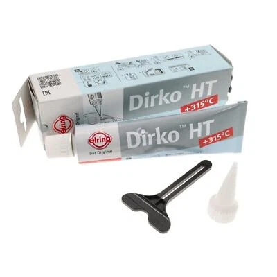 DIRKO HT Dichtmasse ELRING 70ml grau -60 bis 315° Silikon Motor Ölwanne Getriebe - Bild 1 von 4