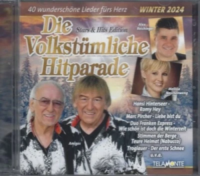 Die Volkstümliche Hitparade Winter 2024 - Various - 2 CD - Neu / OVP - Bild 1 von 2
