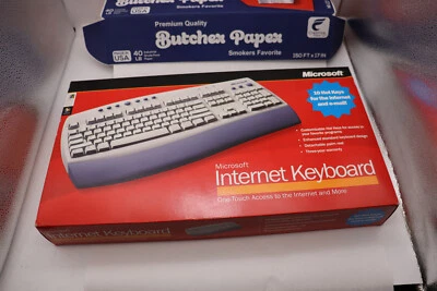 Microsoft C1900001 Wired Keyboard New and free ship USA  BinR - Image 1 of 4