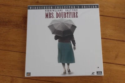 MRS DOUBTFIRE LASERDISC BOX SET WIDESCREEN COLLECTORS ED [NEW SEALED] - Image 1 of 4