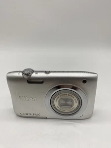 Nikon Coolpix A100 Digital Camera Silver - Picture 1 of 7