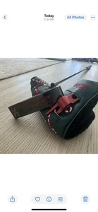 2002 Titleist Scotty Cameron Holiday Putter. Mint Unused Headcover/divot - Picture 1 of 7