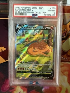 Charizard V SWSH260 SWSH: Sword & Shield Promo Cards Holo PSA 8 NM - Picture 1 of 2