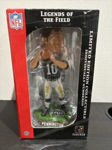 Chad Pennington New York Jets NFL Legends Of The Field Bobblehead New - Picture 1 of 9